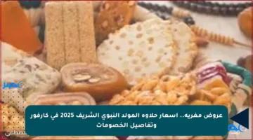 عروض مغرية.. أسعار حلاوة المولد النبوي الشريف 2025 في كارفور وتفاصيل الخصومات